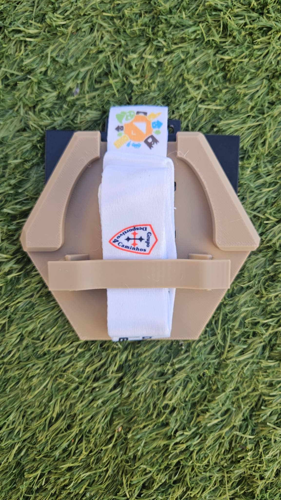 Suporte de Parede Hexagonal para Medalhas